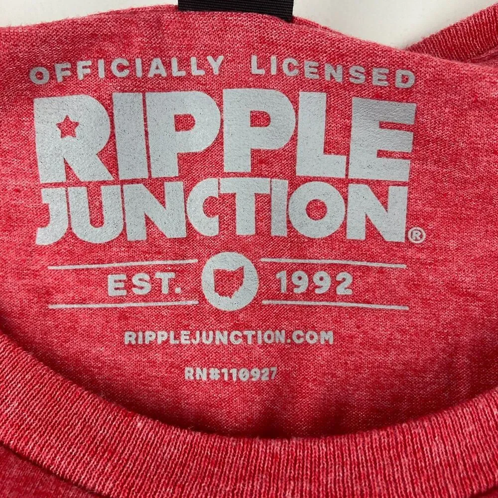 Ferris Buellers Day Off T Shirt Mens 2XL Save Ferris Movie Ripple Junction Red